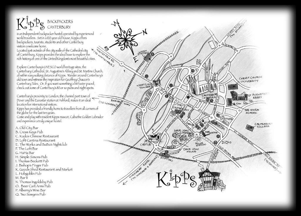 Kipps Backpackers Canterbury Exterior photo